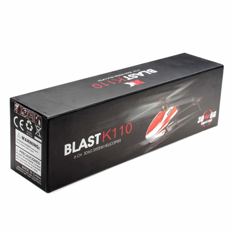 Оригинальный XK K110 Blast 6CH бесщеточный 3D6G система 3D Аэробика парящий полет 6 осей