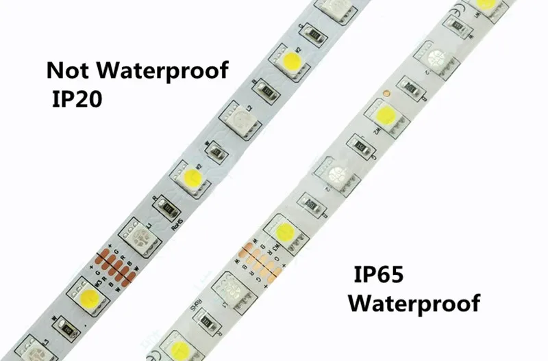 DC12V IP20/IP65 водонепроницаемая RGBW RGBWW SMD 5050 5 м Светодиодная лента Набор Гибкая