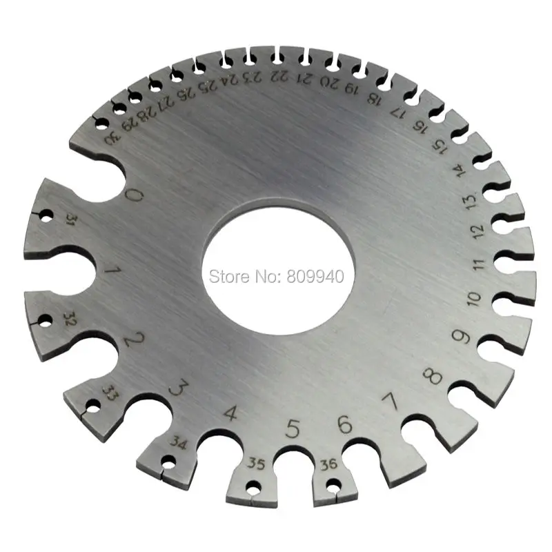 Круглый калибр для проводов 0 36 диаметра сварки проверки сварочной проволоки из