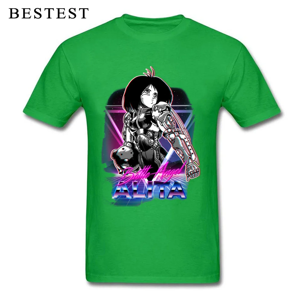 Модная уличная футболка с круглым вырезом Хлопковая мужская футболки Alita