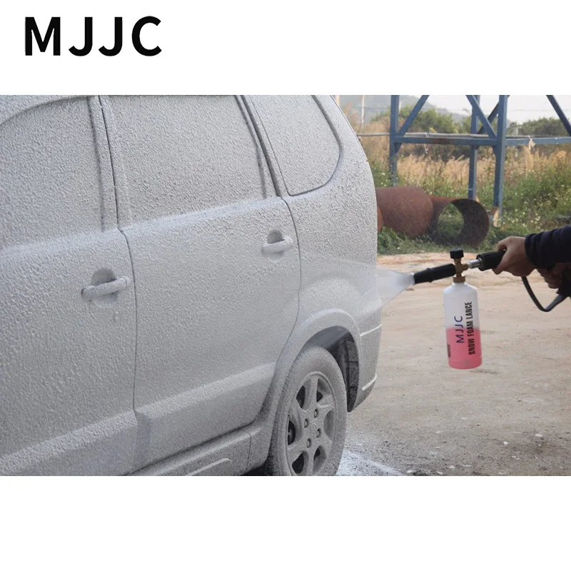 MJJC бренд с высококачественной пенной насадкой с адаптером и соединительной трубкой, пожалуйста, выберите правильный адаптер