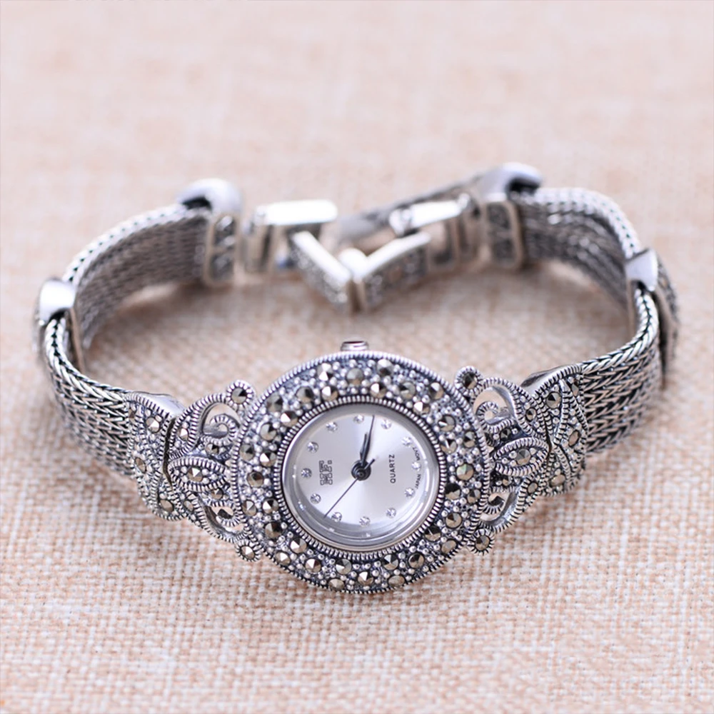 Браслет MetJakt женский из серебра 925 пробы с фианитами|Гибкие и жесткие браслеты| |