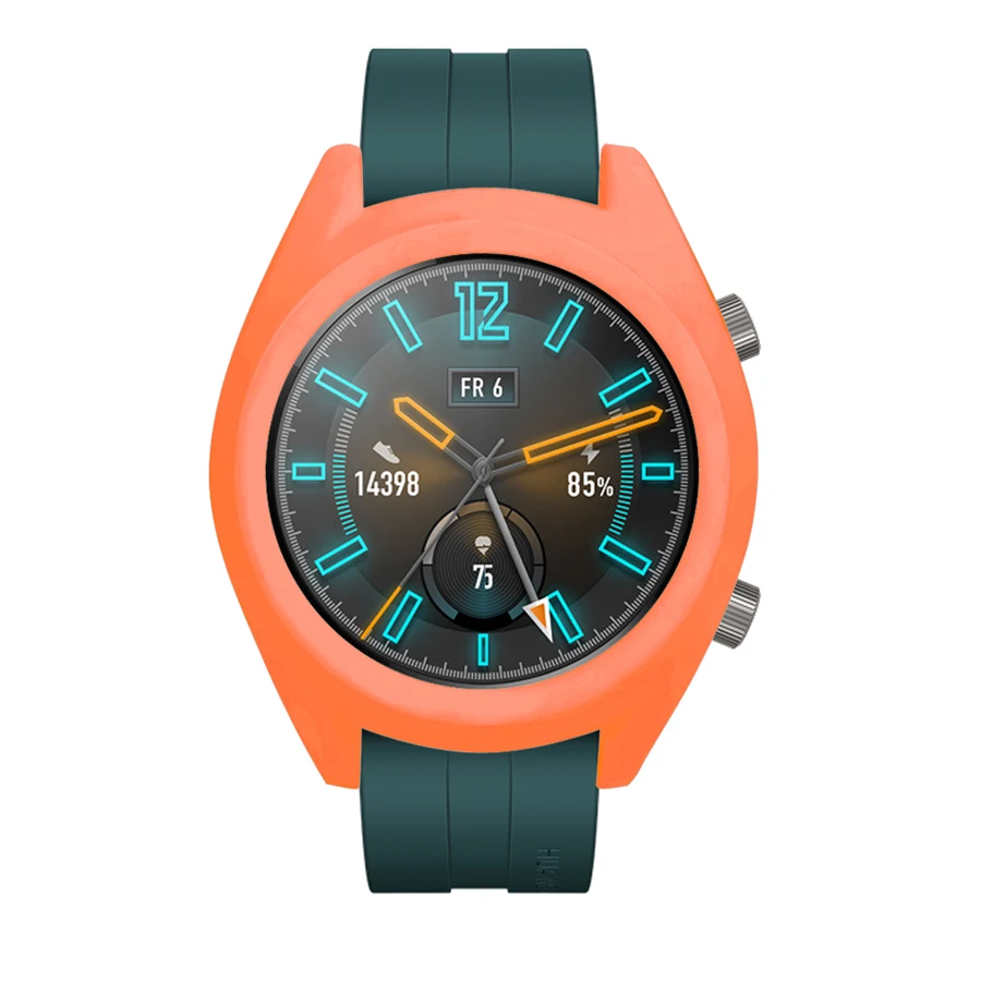 Защитный чехол для Huawei Watch GT/ GT Active силиконовый с полным покрытием защитные