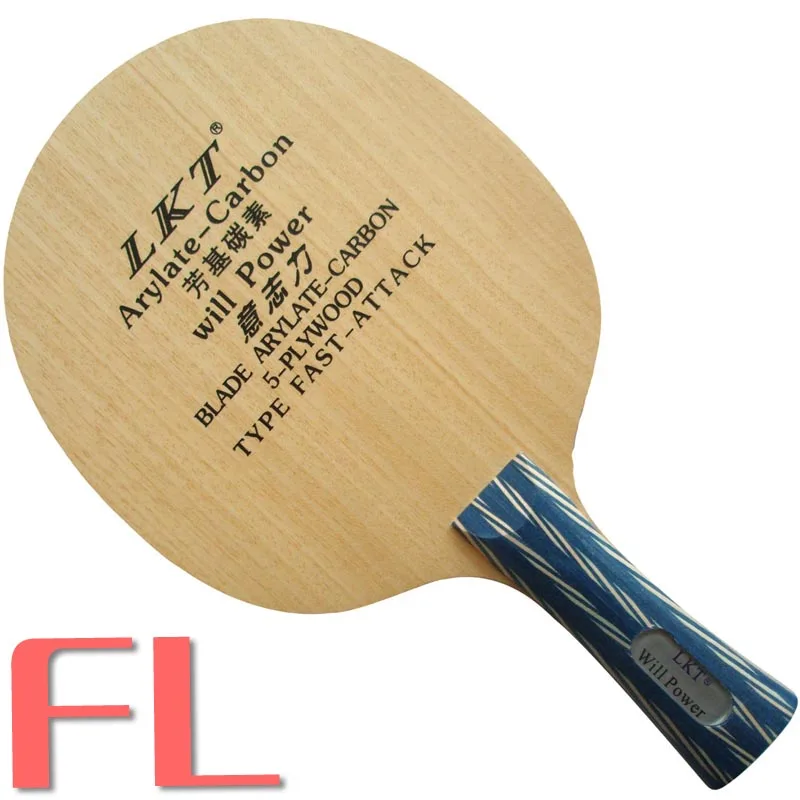 KTL будет МОЩНОСТЬ ракетка для настольного тенниса/PingPong Blade - Цвет: FL  long handle
