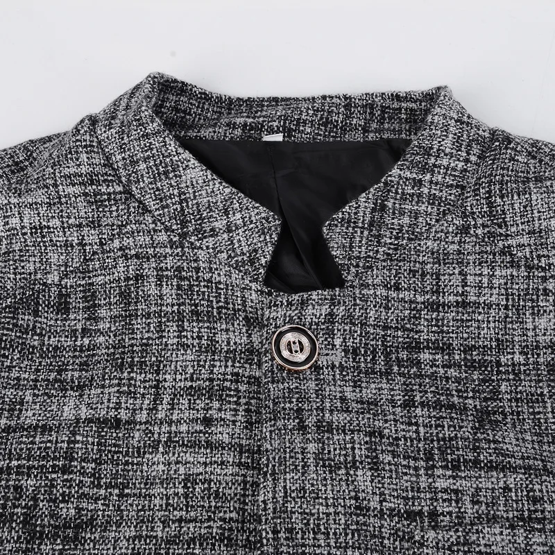 SFIT 2020 Blazer Men Spring New Chinese Style Business Casual Stand Collar Male Slim Jackets Size M-5XL | Мужская одежда