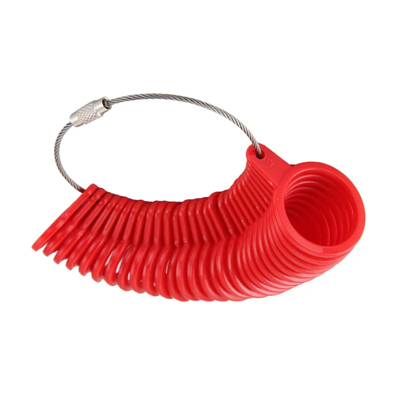 Finger Ring Sizer Gauge Stick Plastic Standard US Measuring Sizes Jewelry Tools Equipment CX17 | Украшения и аксессуары