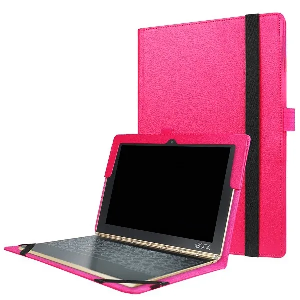 Чехол книжка с клавиатурой для Lenovo YOGA Book 2016 10 1 дюйма из ПУ кожи|keyboard case|leather