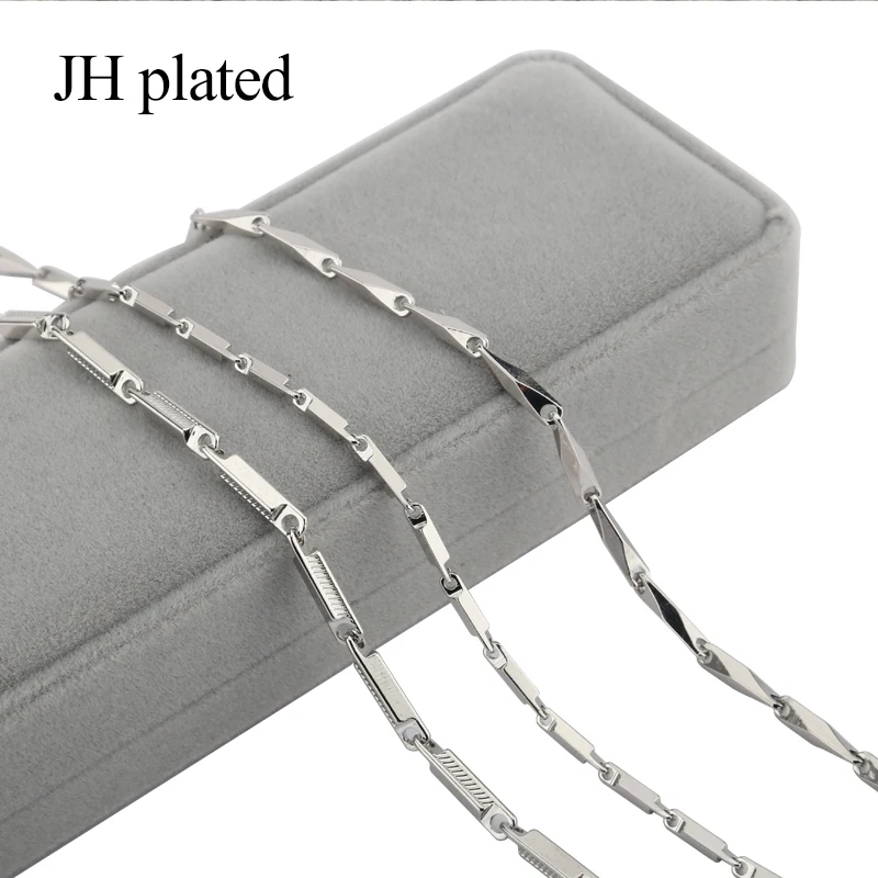 Модные серебряные ожерелья JHplated ширина 50 см модное ожерелье разных вариантов