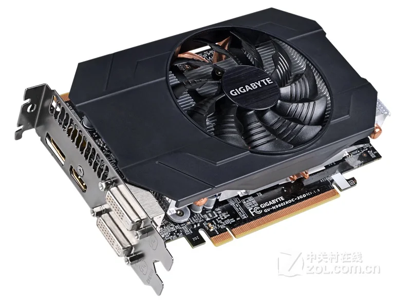 Gigabyte GV-N960IXOC-2GD оригинальный Графика карты 128Bit GTX 960 2G GDDR5 видеокарта 2 * DVI 1 HDMI DP для