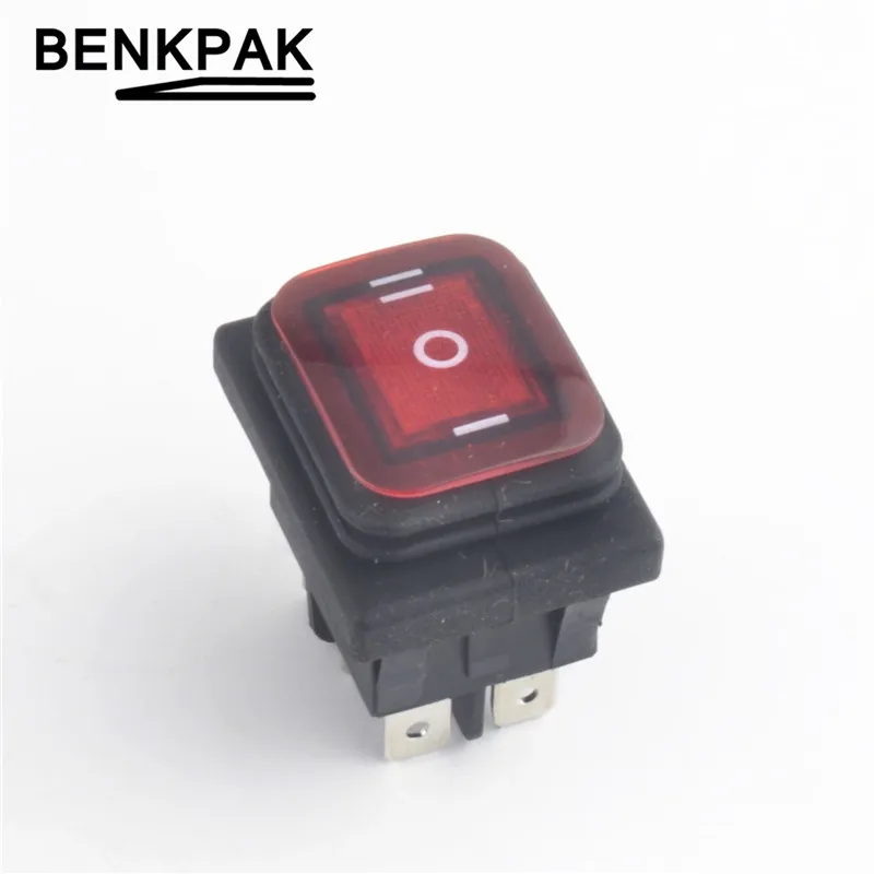 1 шт. Led 12В водонепроницаемый 6pin ВКЛ-ВЫКЛ-ВКЛ Погода пакет лодка кулисный