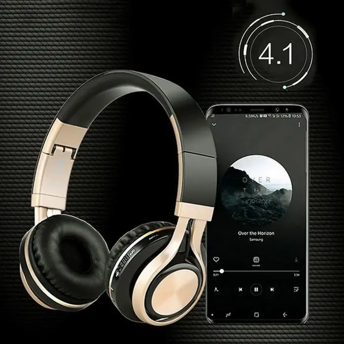 BT08 беспроводные наушники Bluetooth бас гарнитура с микрофоном Поддержка TF карты