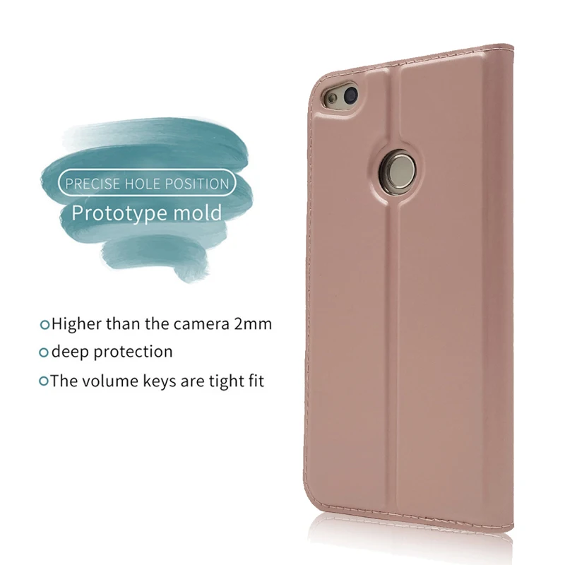 ZROTEVE Coque huawei P8 Lite Чехол кожаный флип-чехол для huawei p9 lite Чехол-кошелек чехол для huawei Honor 8 Lite чехол