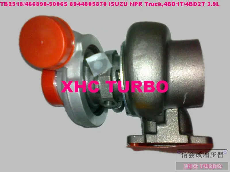 Новый турбокомпрессор TB2518 466898 8944805870 Turbo для дизельного грузовика ISUZU NPR 1980 л 1994 4BD1T