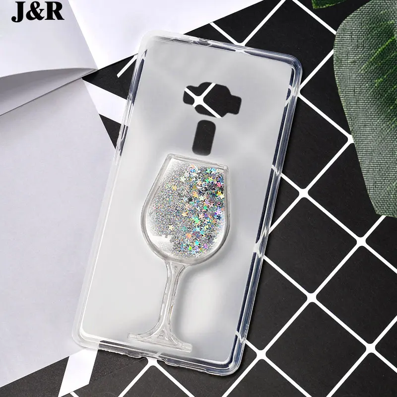Case For Asus Zenfone 3 Laser ZC551KL Cover 3D Liquid Star Quicksand Glitter Cases Soft TPU Silicone Phone Bags |