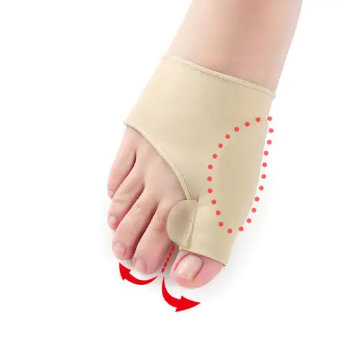 2 x дневной и ночной носок Bunion Splint Aid Hallux корректор вальгусного выпрямителя 1 пара
