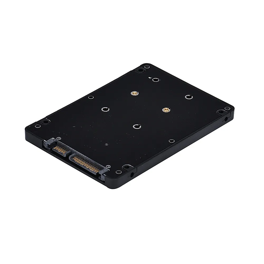 Расширенный адаптер Mini pcie mSATA SSD до 2 5 дюймов SATA3 карта с Чехол 2018 1 шт.|mini msata ssd|sata3