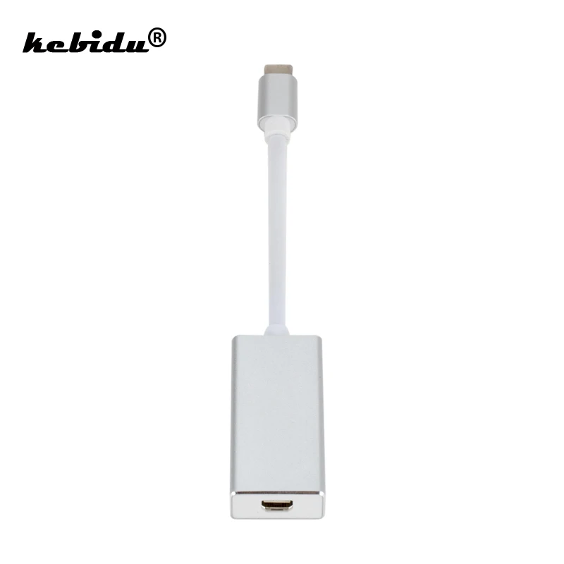 Kebidu 4K Универсальный USB 3 1 Type C к Мини адаптер портов дисплея для Apple Macbook Chromebook Mini DP