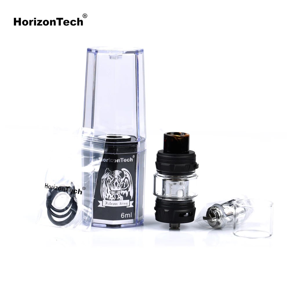 Original HorizonTech Falcon King Tank Bulb Vape 6ml to 2ml Atomizer With M1+ / M-Dual Coil E Cigarette VS Widowmaker | Электроника