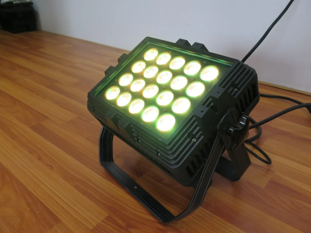LED waterproof par light 20pcsx15W 6 in 1 rgbwap led wall washer bar disco lights street stage lighting for party show dj | Лампы и