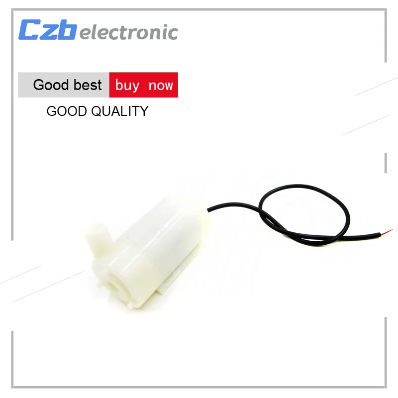 Бесшумный миниатюрный погружной водяной насос помпа постоянного тока 3 5 В 70 120 л/ч