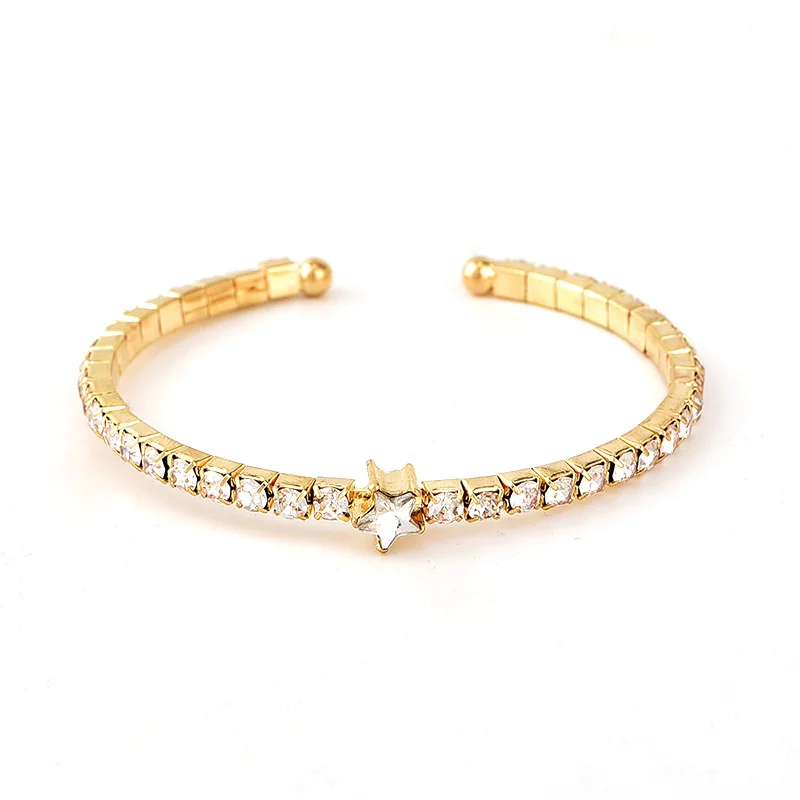 3 шт./набор Женские многослойные браслеты со звездой и Луной