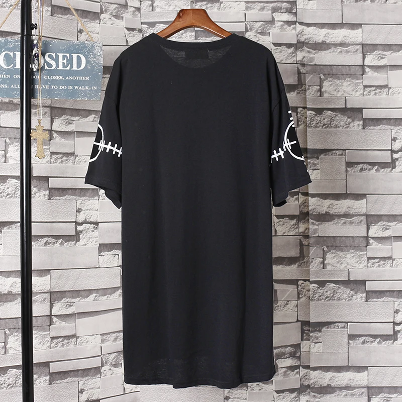 Летняя Мода BF Стиль Камуфляж Топы Стрелять Целевая Печати С Коротким Рукавом