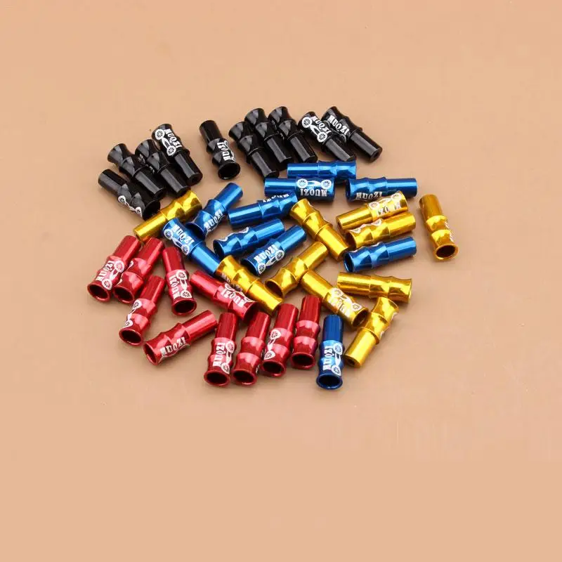 10 шт./упак. горный велосипедный тормозной кабель для переключения трубки Кепки