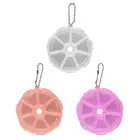 1 шт. Портативный 7 подогревающий круглый наркотиков таблетки коробка медицина приспособления для резки чехол для хранения Организатор Контейнер Чехол Контейнер для таблеток