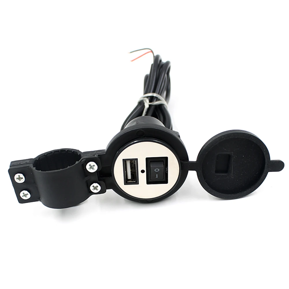 USB зарядное устройство для телефона мотоцикла адаптер питания разъем 12 В