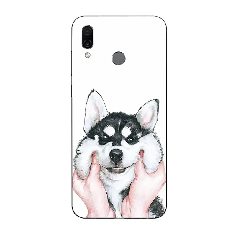Силиконовый чехол для Huawei Honor Play силиконовый мягкий из ТПУ телефона 6 3 Funda|Бамперы|