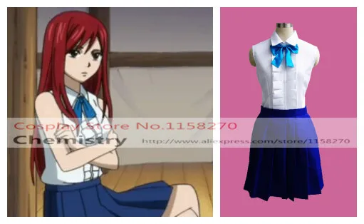 Erza Scarlet Косплей из аниме Сказочный хвост костюм на заказ |