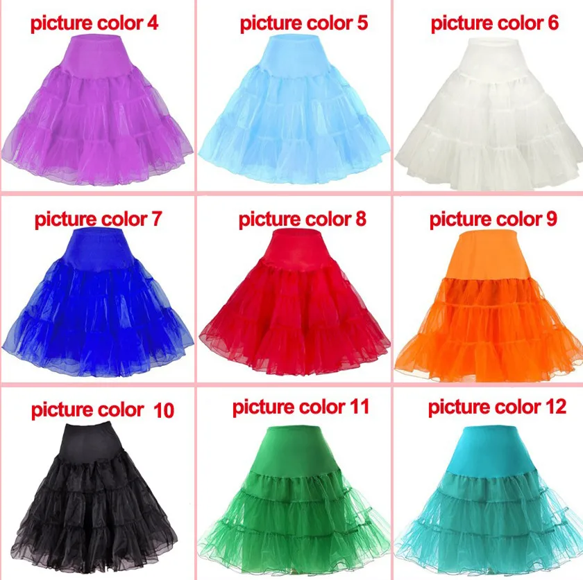 Бесплатная доставка короткая Нижняя юбка из органзы свадебная винтажная для