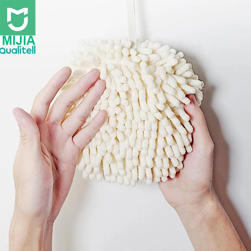 Полотенце для рук Xiaomi Mijia Youpin, супер абсорбирующее, быстросохнущее, мягкое на ощупь, предотвращающее рост бактерий, полотенце для рук, 1 в сумке