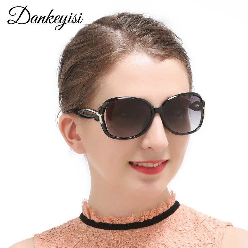 

DANKEYISI Brand Women Sunglasses Polarized Oversized Designer Vintage Driving UV400 Protection Polarized Sunglasses Female Glass
