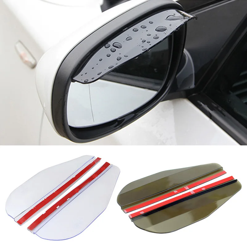 Зеркало заднего вида для автомобиля 2 шт. наклейки бровей и дождя аксессуары kia