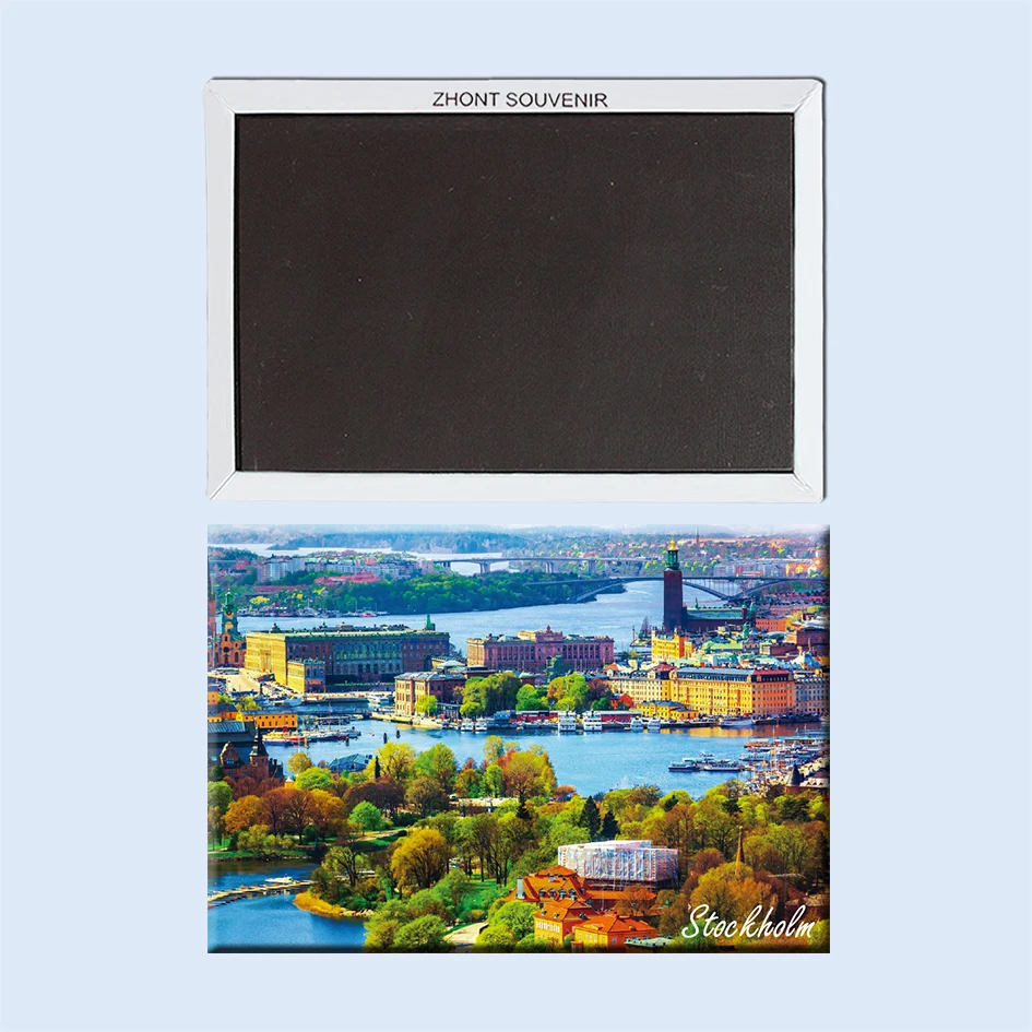 

Sweden Stockholm The city landscape 22667 Magnetic refrigerator gifts for friends ,Souvenirs of Tourist Landscape