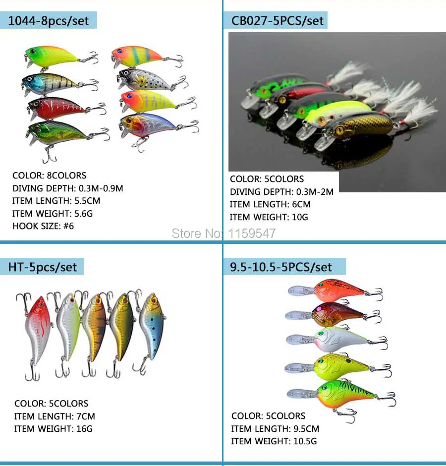 Agepoch Рыбалка муха снасти кормушка Карп Peche Crankbait Поппер рыболовный крючок все