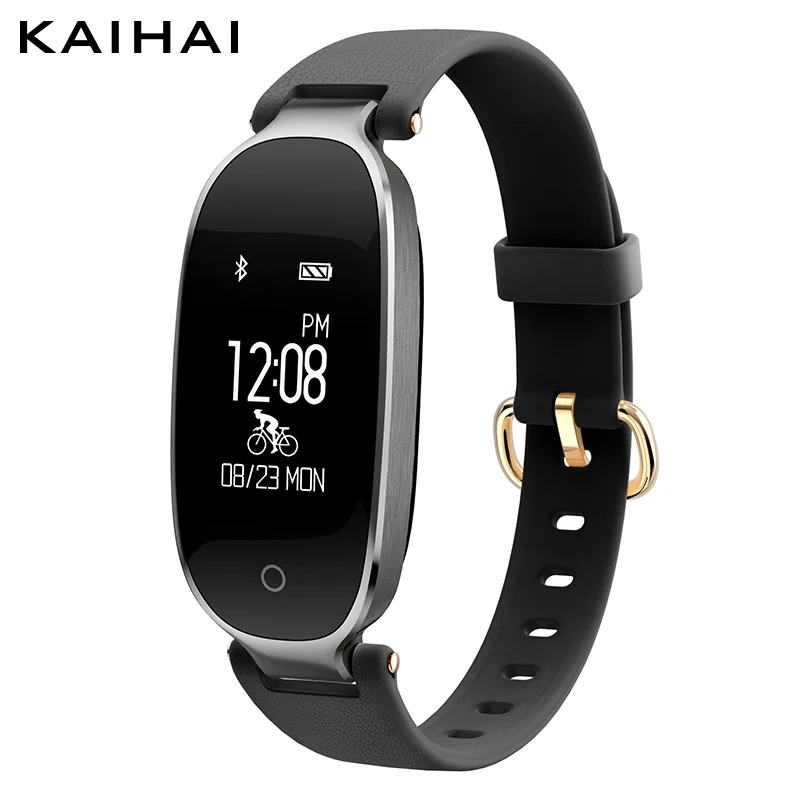 

KAIHAI H68 famale smart Wristband Heart Rate Monitor Weather Reminder Remote Sport Bracelet Watches band for women intelligent