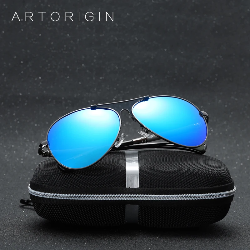 Солнцезащитные очки-авиаторы Мужские поляризационные роскошные брендовые