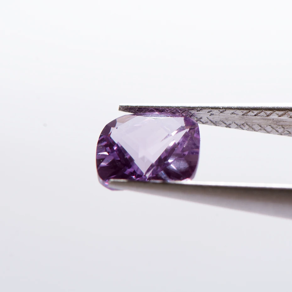 Куололит 5 шт./упак. Александритовый драгоценный камень оптом Квадратного цвета Изменение камня 925 ювелирных изделий самостоятельно.