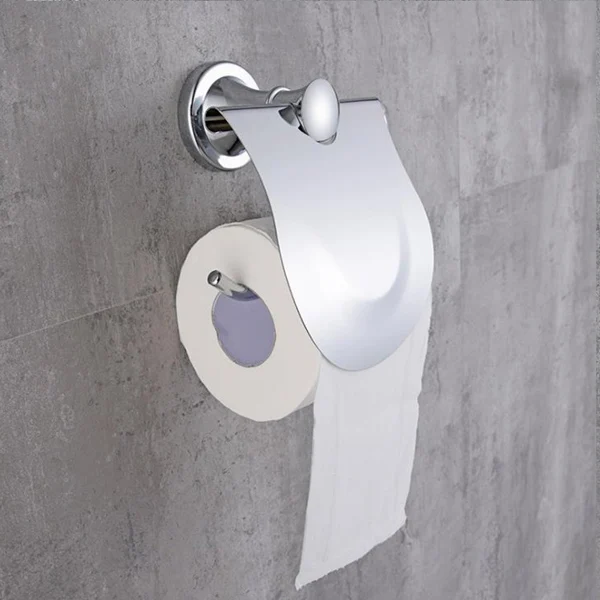 tissue holder Хромированные медные аксессуары для ванной комнаты, вешалки для полотенец, вешалка для полотенец, мыльница, держатель для салфеток, держатель для полотенец, набор аксессуаров - Цвет: tissue holder