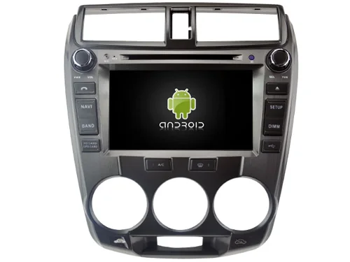 Android 7 1 авто стерео Мультимедиа для HONDA CITY автомобильный dvd-плеер gps Bluetooth Радио