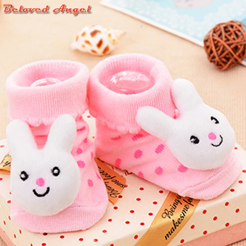 1 пара дышащие носки для маленьких мальчиков и девочек детские Kawaii хлопковые с 3d