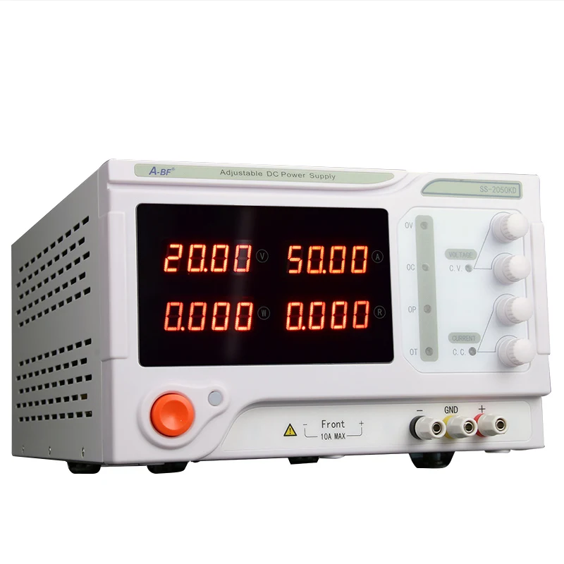 ABF 0-60V Регулируемый DC Стабилизированный импульсный источник питания 10A 20A 30A 50A высокое питание