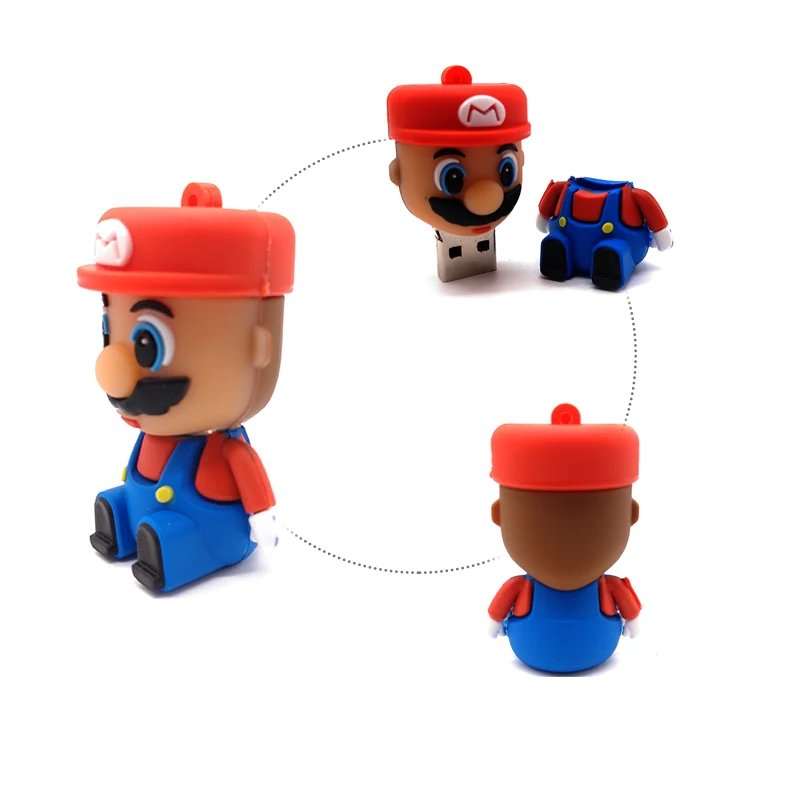 USB флеш-накопитель Super Mario 4 ГБ 8 16 32 64 | Компьютеры и офис