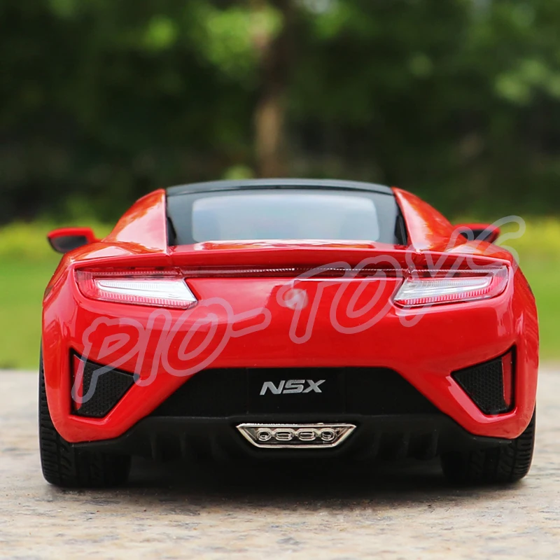Рождественский подарок модель NSX 1/24 металлический автомобиль украшение из