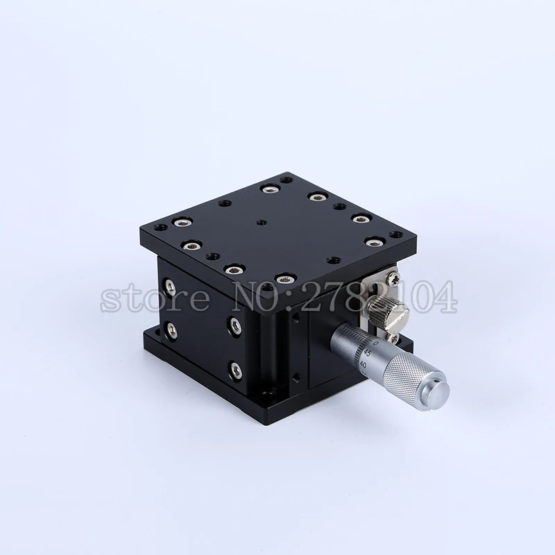 Z axis 60*60 мм смещение подъема этап ручной тонкой настройки платформы двойной