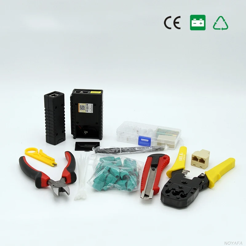 Бесплатная доставка NOYAFA NF 1301 Новые сети Набор инструментов Кабельный тестер для