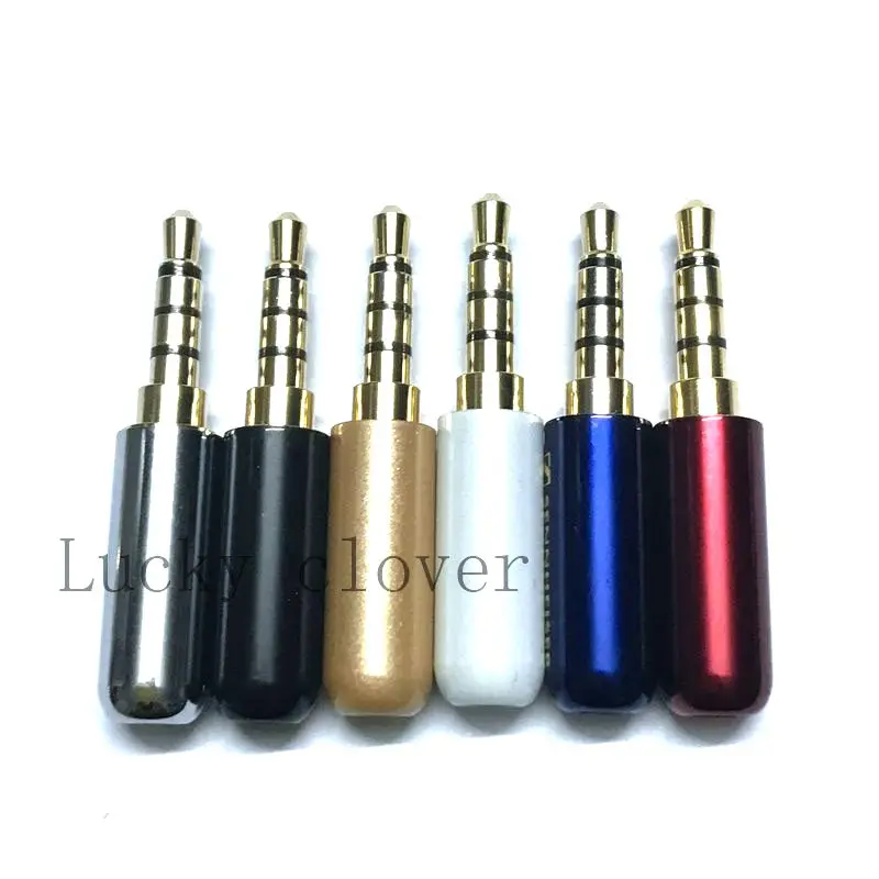 4 шт. с логотипом полюсный медный разъем 3 5 мм для пайки|connector 3.5mm|connector plugconnector male |