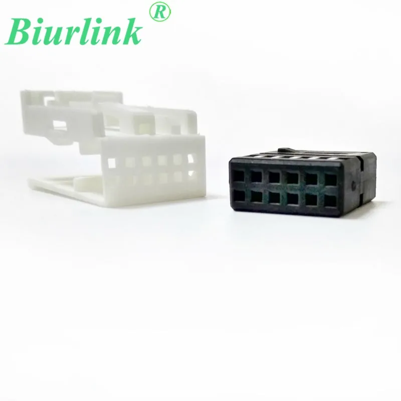 Biurlink 12 контактный белый корпус жгут проводов Aux Кабельный разъем терминал для Ford